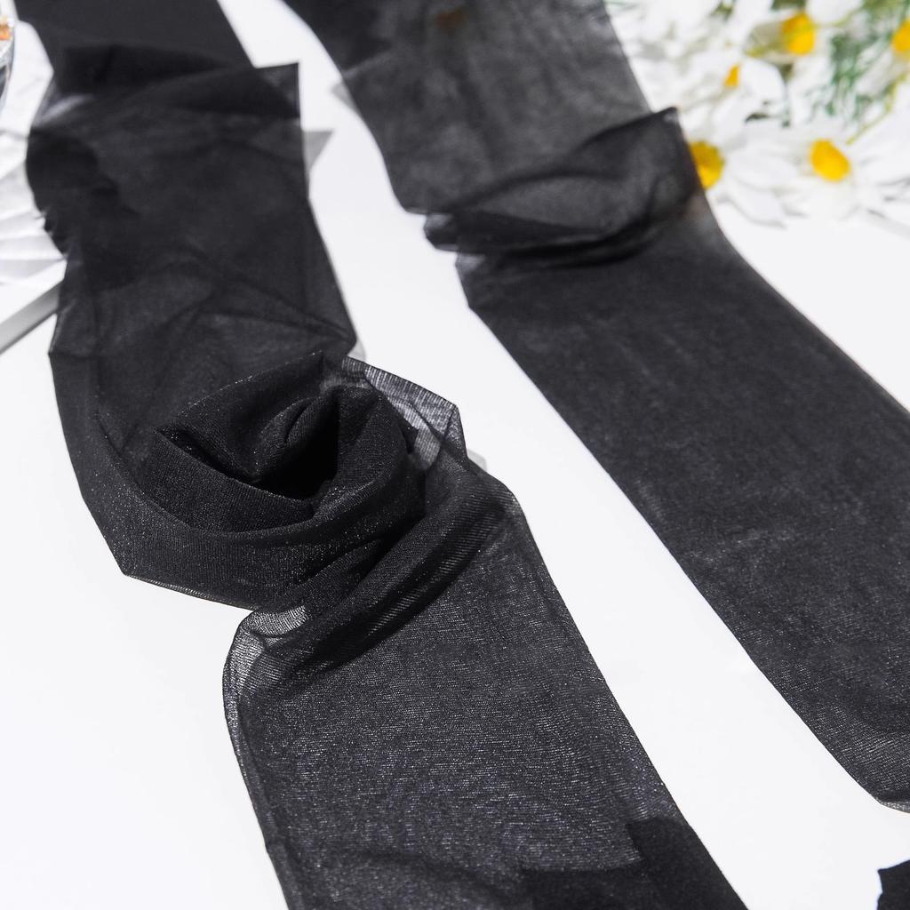 Чулки 0D летние ультратонкие с ластовицей в одну линию белые чулки тонкие сексуальные белые шелковые колготки пальцы полностью прозрачные