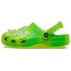 Lazy Oaf x Classic Clog Gooey Bear Унисекс Кроссовки Зеленый Матовый-Инопланетный-Зеленый 208169-90H