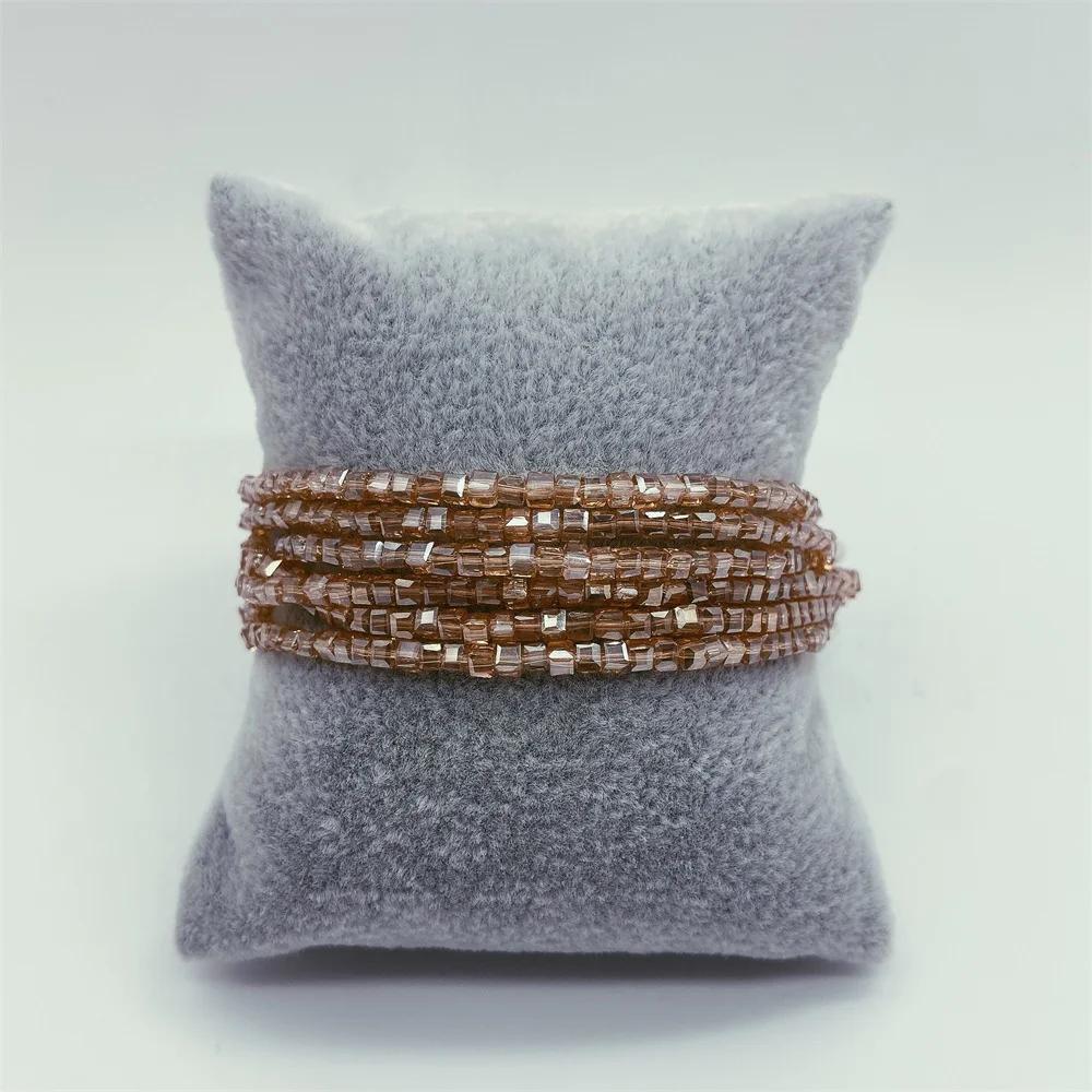 ALIYA Многоцветный Хрустальный Браслет с Кисточками Для Женщин Pulseras Mujer Мода Модные Женские Украшения Браслет Подарки