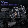 Кастинговая катушка Blue Boat DC PLUS: Катушка для микроджига со встроенным звуком заброса, системой защиты от обратного хода и двойным тормозом.
