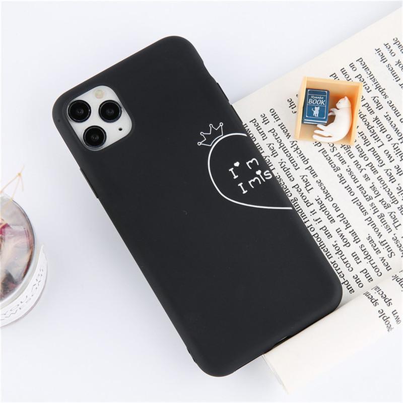 LUPWAY Чехол для девочек Bff Лучшие подруги Навсегда Всегда для iPhone 18 12 11 Pro XS Max 7 8 Plus X XR SE 2020 12 Mini Милый Чехол для Пары