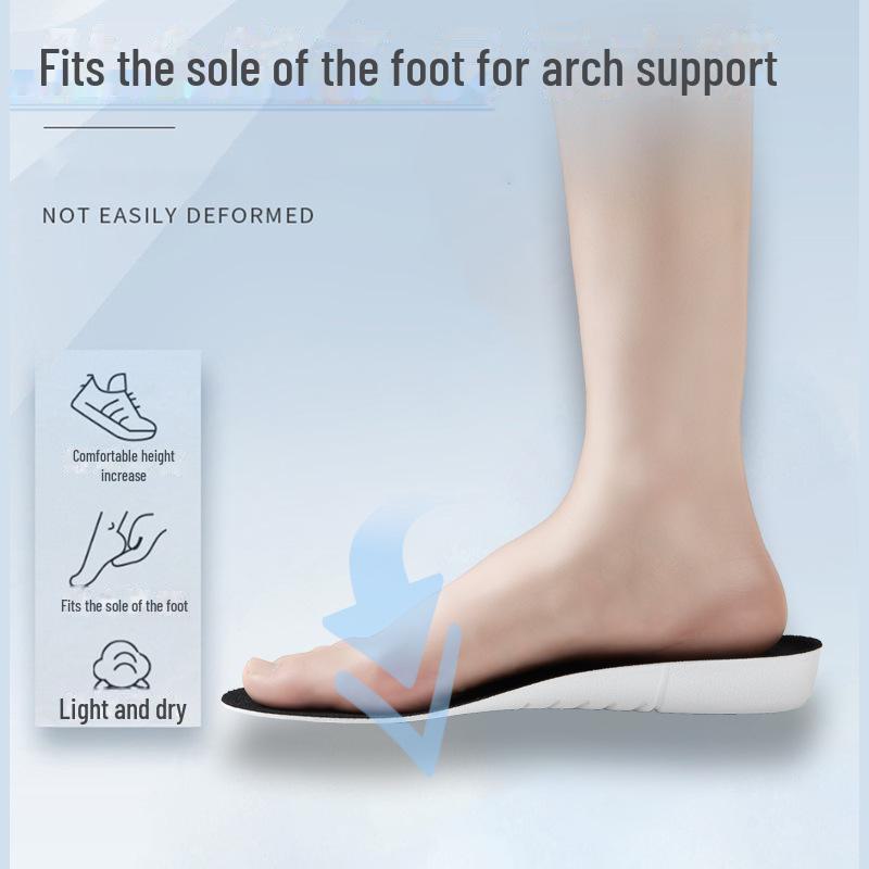 Амортизирующие стельки Boost для увеличения роста мужской и женской спортивной обуви