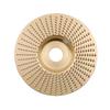 4 Inch Wood Carving Disc for Angle Grinder with 5/8-inch Arbor Wood Shaping Disc Angle Grinding