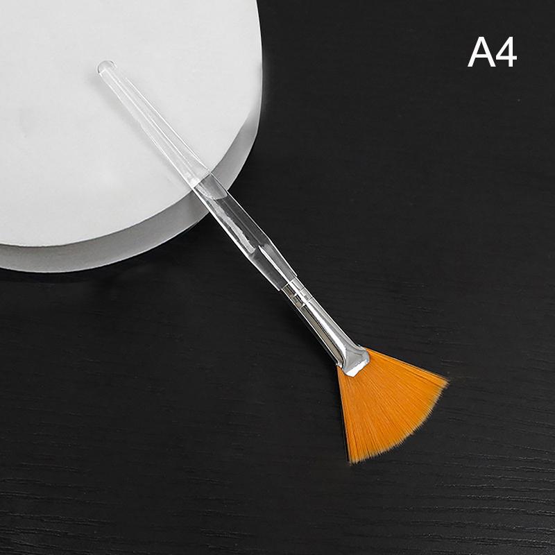 Кисть для макияжа в форме веера, легкая, без следов, консилер, кисть для нанесения маски на лицо, кисть для нанесения фруктовой кислоты, косметические инструменты