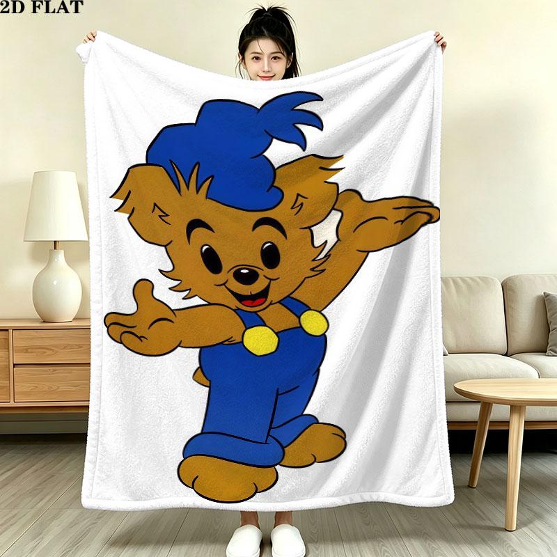 1PC Bamse Blanket, High quality Comfortable for All Seasons, Home Decor, Warmth and Comfort