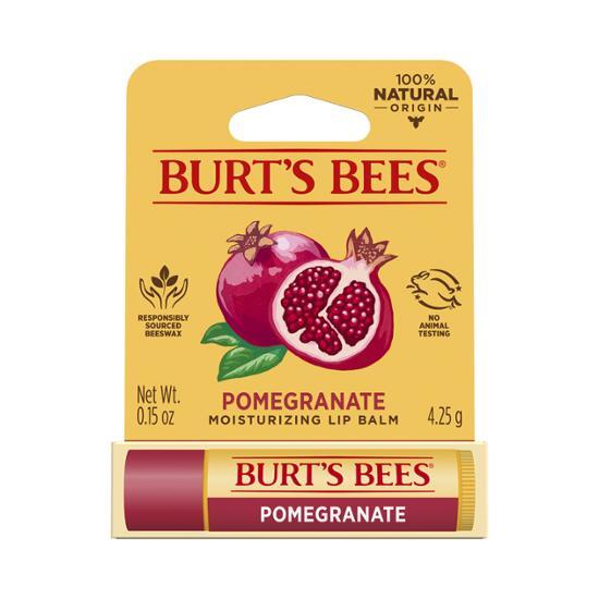 Бальзам для губ Burt's Bees Pomegranate 4,25 г, корейская косметика