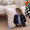 River Song Pillow Doctor Who Cushion Cushion Cover Throw Pillow Cover Hidden Button Durable Polyester Chair Cushion