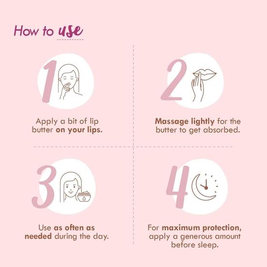 Бальзам для губ Nat Habit, свежее гранатовое розовое масло для губ с топленым маслом дези и сырым медом для пигментации губ, осветления, темных и потрескавшихся губ, 10 г