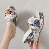 Women's Sandals Comfortable and Casual Sandals Fish Mouth High Heel Slippers