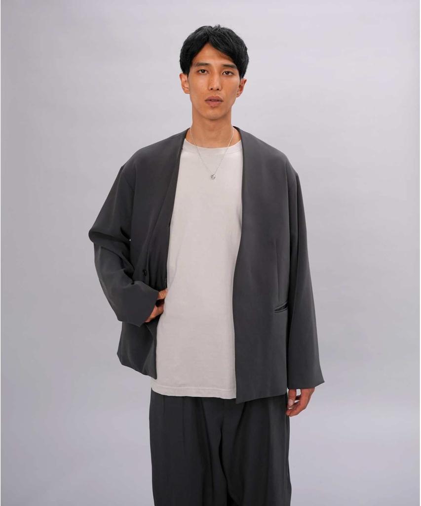 Necklace THE EDGE Double Ring Necklace 925 Silver Directly Manufactured Silver [Lion Heart] Men's (With Pouch)