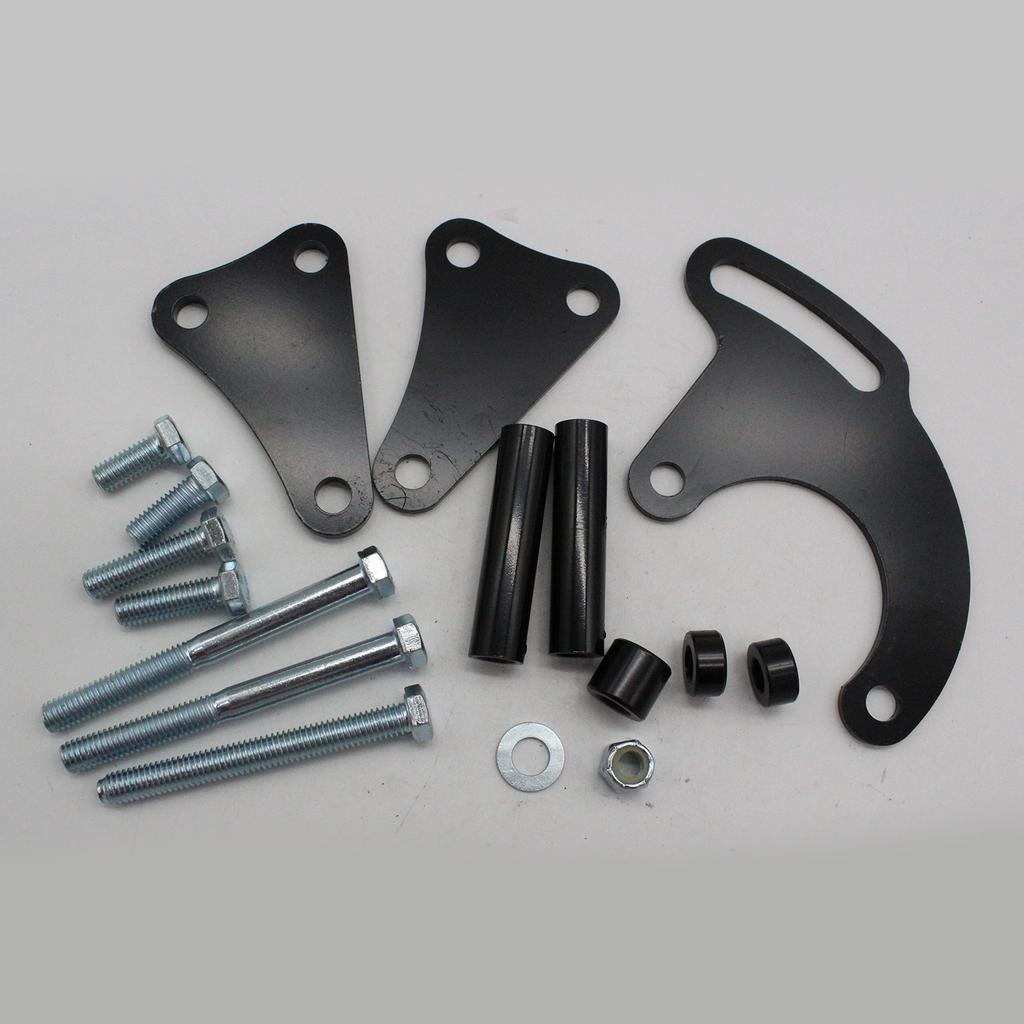 Автомобильный генератор, насос гидроусилителя руля, монтажный кронштейн, подставка для генератора, комплект автомобильных аксессуаров для SBC Saginaw LWP