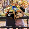 1 шт. Автоматический складной зонт - С рисунком из аниме One Piece, портативный, складная конструкция, 8 спиц, рождественские и новогодние подарки