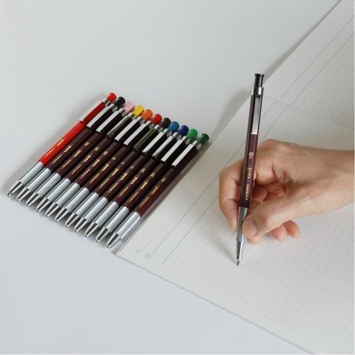 Механический карандаш Mitsubishi Pencil Uni Holder 2 Архитектурный красный стержень MH500.15
