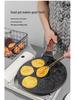 Die-Cast Non-Stick Smiley Face Waffle & Pancake Pan