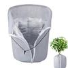 Winter Plant Protection Pot Anti-Frost Winter Pot Plant Cover Reusable Heavy Duty Plant Protector Bag With Drawstring & Zipper