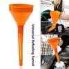 Universal Built In Strainer Refueling Funnel Pour Oil Tool Filling Equipment Kit Fuel Funnel