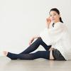 MICHIKO.LIFE Компрессионные носки Длинные Темно-синие Сделано в Японии Стройность Поддержка ног Носки для сна