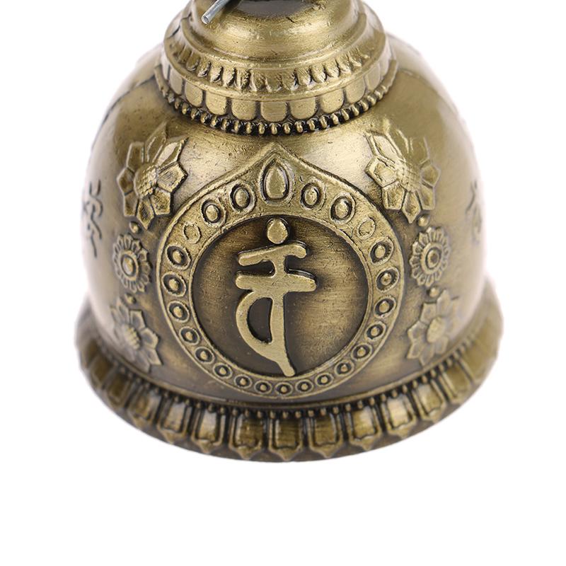 1 шт. старинный колокольчик на удачу, благословение по фэн-шуй, колокольчик с колокольчиком
