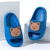 Детские тапочки для мальчиков и девочек с рисунком из мультфильма, нескользящие, легкие тапочки для улицы