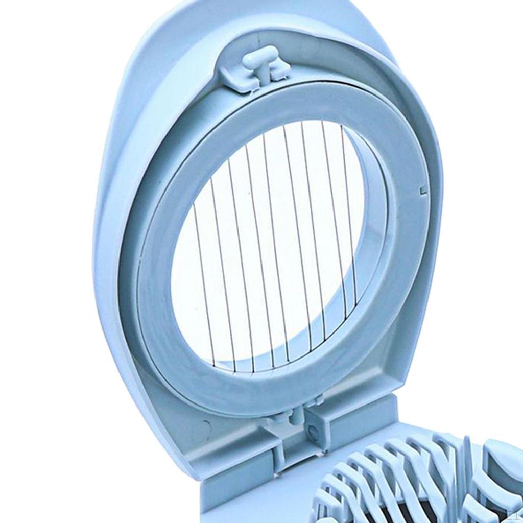 Efficient Egg Slicer for Perfectly Cut Boiled Eggs and Soft Fruits