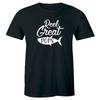 Футболка с изображением рыбы "Reel Great Pops" для мужчин, рыболовная рубашка для папы