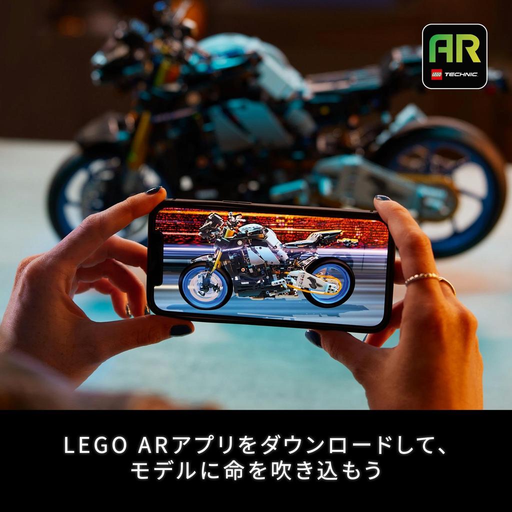 LEGO Technic Yamaha SP Игрушка Подарок на День Рождения Блок Рождество Мужчины Женщины Автомобиль Мини-Автомобиль 42159 MT-10
