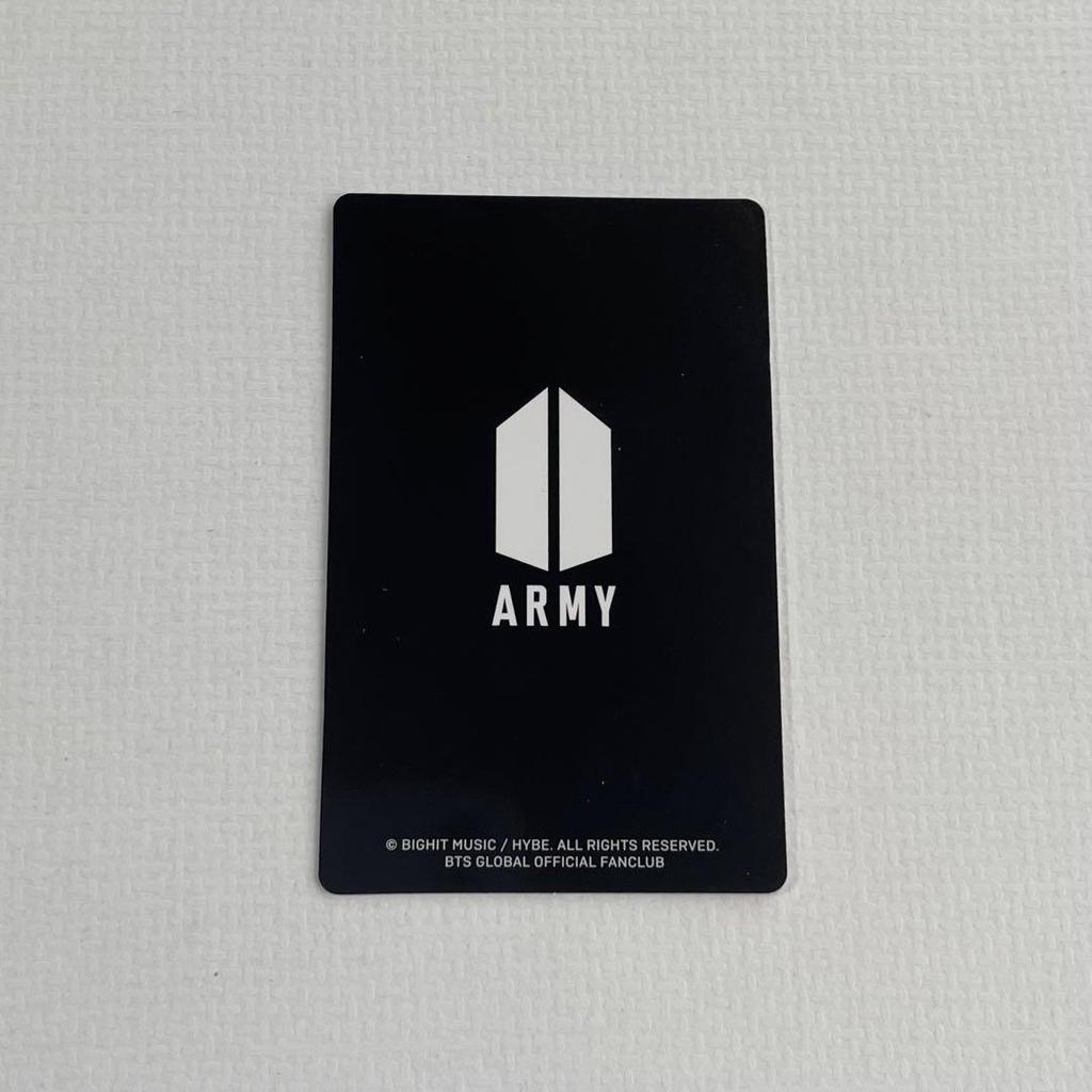 [USED] Taehyung V FRI(END)S JPFC Winning Trading Card Photo Card BTS