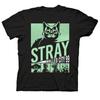 Ripple Junction Мужская футболка Stray Cat Видеоигра Игровая одежда Чистый хлопок Всесезонная Парная футболка Мужские футболки