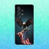 Чехол для телефона 'Великие американцы Флаг' для Samsung S25, S24, S23, S22, S21, S20, S10, Ultra, Plus, Lite, FE, Мягкий силиконовый Черный чехол