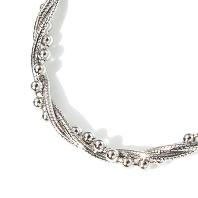 Pepezoo [Treche 3] Fruta Silver Necklace