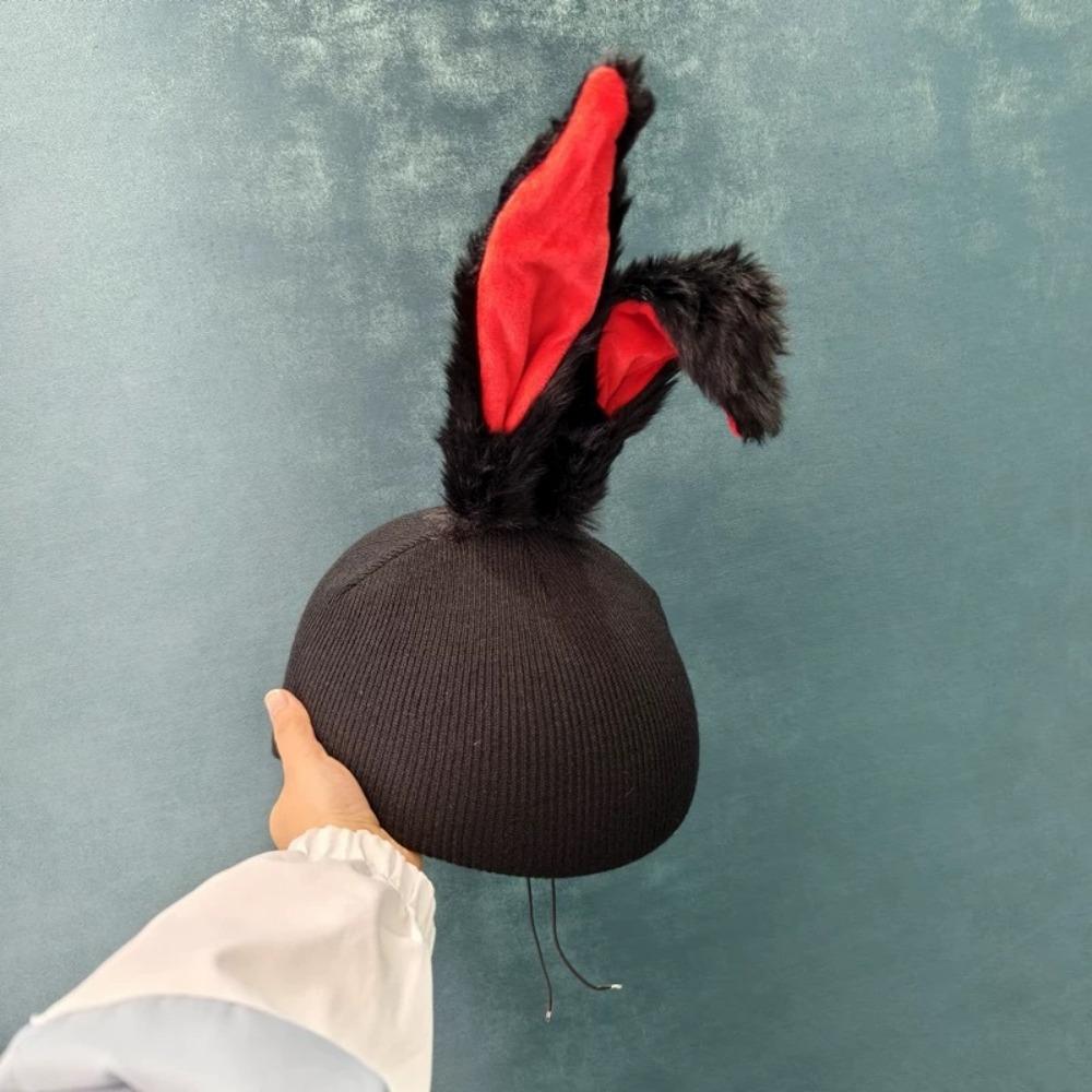 Ski Helmet Hat Cover Cute Cartoon Cat Ears Baby Same Single and Double Board Battery Helmet Cover Unisex