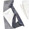 2025 Korean Style Polka Dot Scarf Necktie Headband Tied Hair, Women'S High-End Scarf, Autumn And Winter Thin Neck Protection Scarf, Long Strip