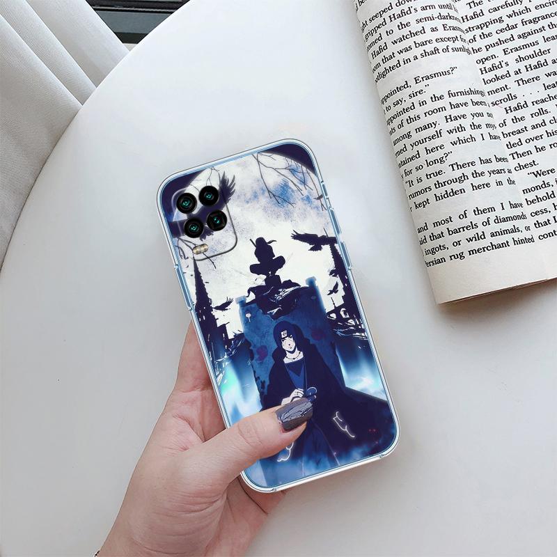 Naruto Uchiha Itachi Transparent Phone Case for Motorola Moto G7 G8 G9 G84 G85 G73 G24 G15 Z2 Play Power Plus