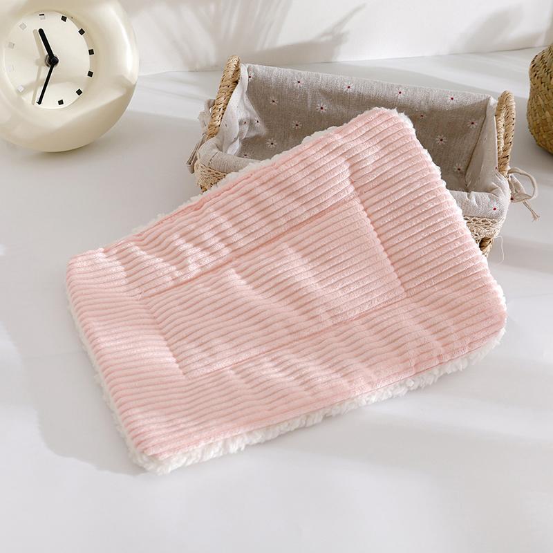 Кровать для хомяка, зимний теплый домик для белки, ежа, кролика, шиншиллы, коврик для кровати, дом, гнездо, аксессуары для хомяка