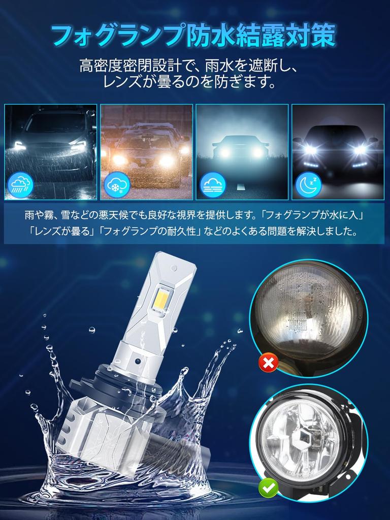 Briteye 9006 hb4 светодиодные противотуманные фары с 2-цветным переключением светодиодные лампы hb4 с взрывным светом CSP светодиодный чип водонепроницаемый антиконденсатный 2 цвета 6500K белый