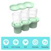 Silicone Ice Mold Cylinder Ice Cube Tray for 20-40oz Tumbler Cup with Lid Hollow Shape Stackable Easy Release Juice Whiskey Cocktail Ice Cubes
