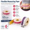 Flexible Body Measuring Ruler Double-Sided Markings Flat Ruler  for Sewing and Body Measurements