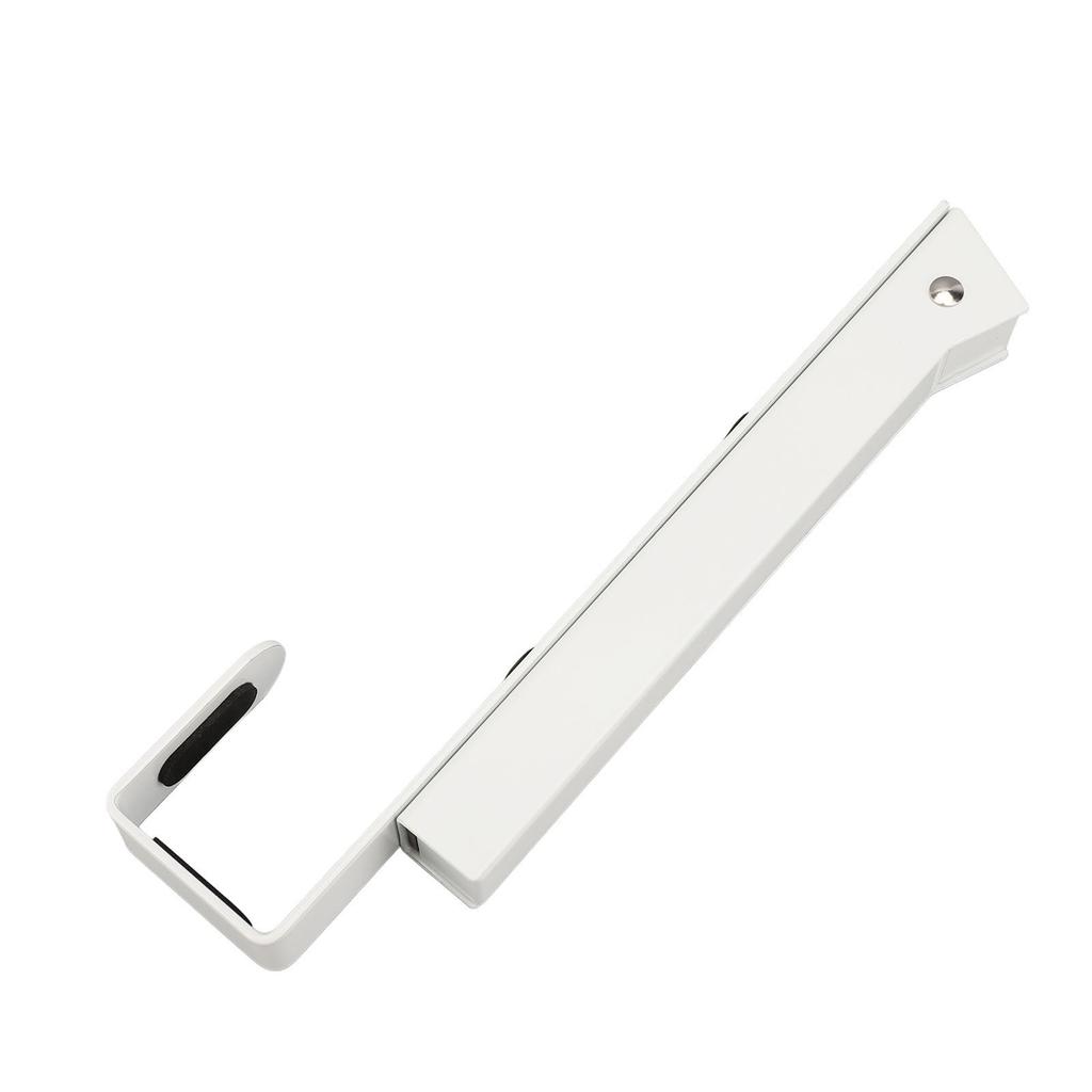 Наддверная вешалка для одежды, белая складная, экономящая место, металлическая наддверная вешалка для пальто