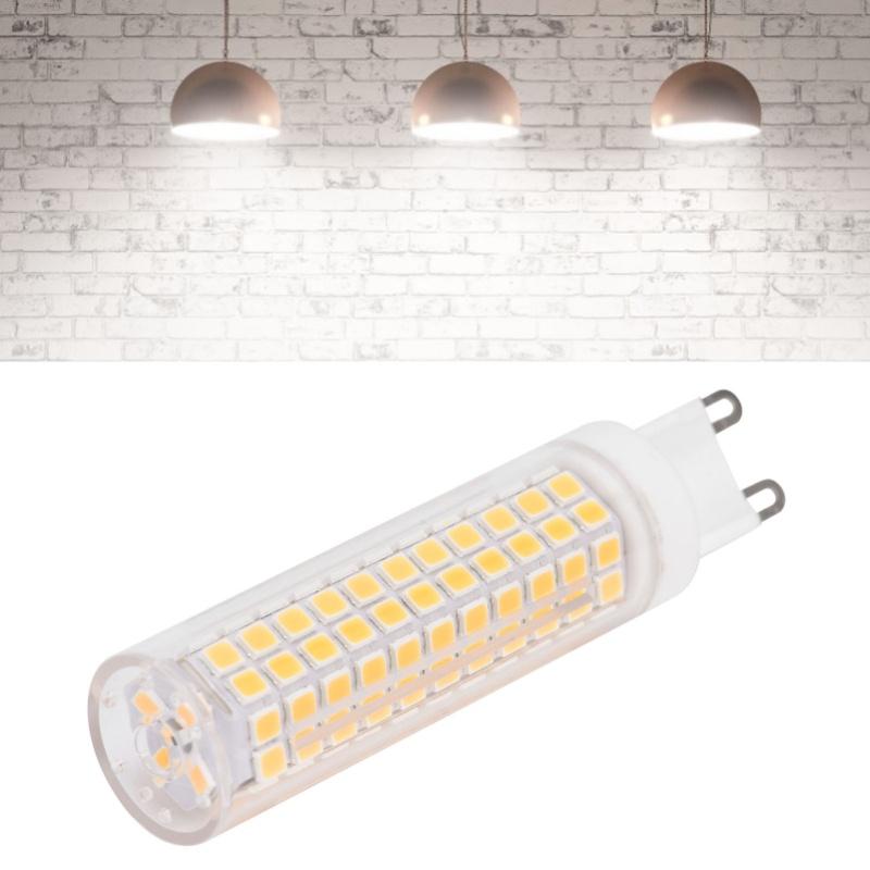 G9 136LED Bulb 15W 1200LM Dimmable Ceramics BiPin Corn Bulb For Home Indoor Lighting(220V Cold White)