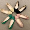 Shoes Women Summer Pointed Toe Designer Shoes Knitted Slip On Shoes Casual Breathable Ballet Flats Women Loafers Tenis De Mujer