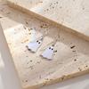Cute And Playful Gold Ghost Earrings For Women Perfect For Halloween Festivities