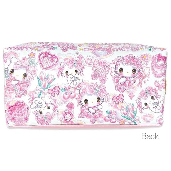 Clothes-Pin Sanrio Characters × Fumika Amenomori Box Pen Pouch Hello Kitty & Charmmy Kitty 841798 Fu