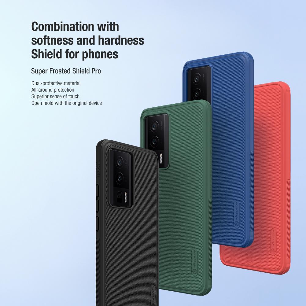 NILLKIN Жесткий чехол для телефона с защитой от отпечатков пальцев для POCO F5 Pro F5, ультратонкий чехол из жесткого ПК с защитой от отпечатков пальцев, противоударная задняя крышка