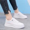 Низкие женские туфли Ins Модные белые туфли Женские туфли на толстой подошве Новые весенние туфли с сетчатой поверхностью Дышащие туфли на плоской подошве Летние туфли на шнуровке