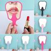 Tooth Shaped Makeup Mirror High Definition Dental Mirrors Universal Handheld Mirror  Gift