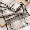 Autumn and Winter New Pure Cashmere Scarf Women's Luxury High-end Fashion Shawl Knitted Warm Scarf