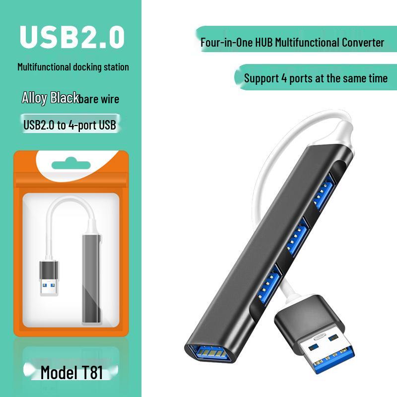 Многофункциональный USB-C хаб-разветвитель 4-в-1