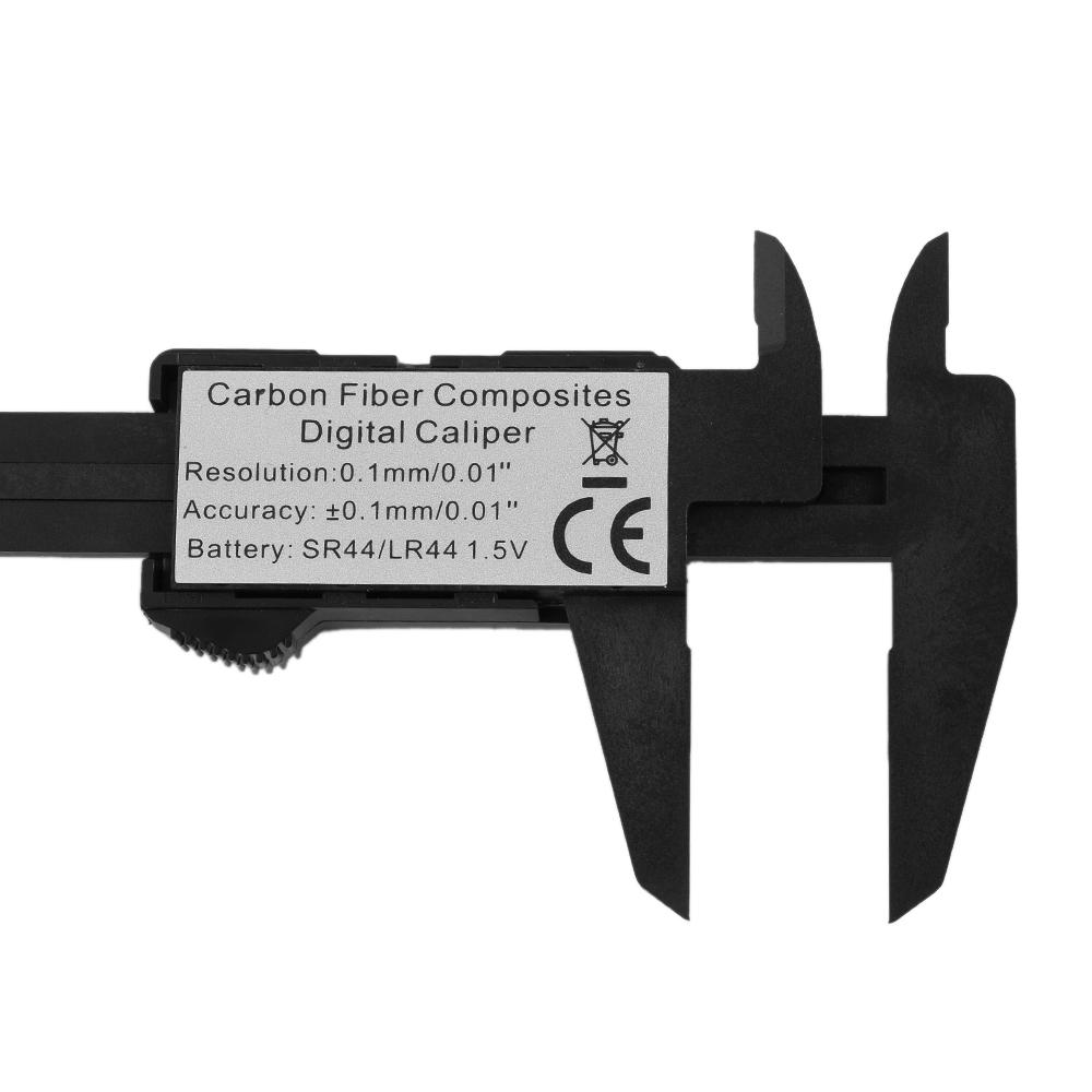 Measuring Tool Electronic Ruler LCD Gauge Micrometer Stainless Steel Digital Vernier Caliper