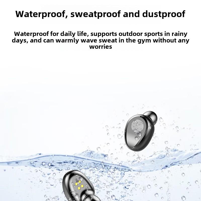 Новая беспроводная гарнитура Bluetooth 5.1 с двумя наушниками TWS с сенсорным экраном и цифровым дисплеем