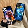 Чехол для телефона из фильма «Назад в будущее» для iPhone 16 Pro Max 15 14 Plus 14 13 12 11 17 PC+TPU Чехлы Задняя крышка
